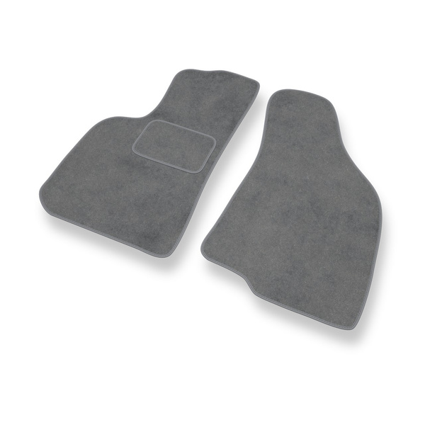 Velour gulvmåtter til Daewoo Lanos Hatchback, Sedan (1997-2008) - grå