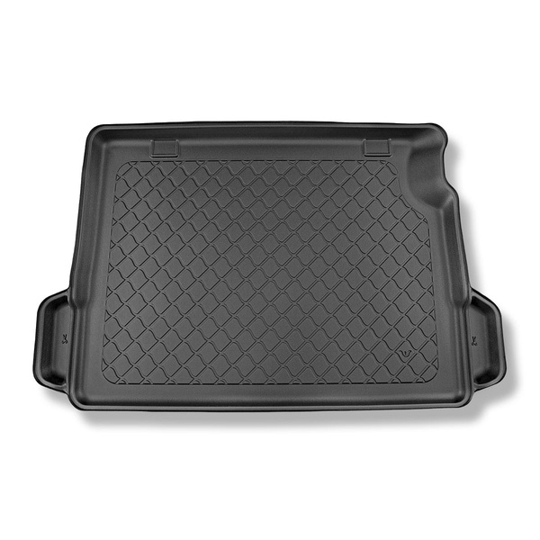 Gulvmåtte til bagagerum BMW X3 G01 Plug-in Hybrid SAV (01.2020-....) - venstre og / eller højre fordybning kan blive afskåret