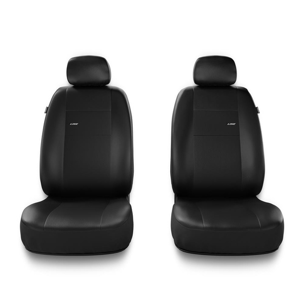 Universelle sædebetræk til biler til Volkswagen Tiguan I, II, III (2007-....) - sort