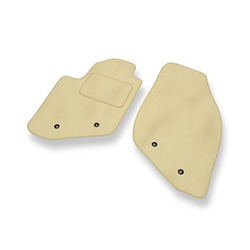 Velour gulvmåtter til Volvo XC70 II Crossover (2000-2007) - beige