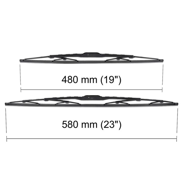 Vinduesviskere til forruden til Fiat Bravo Hatchback (10.1995-09.2003) - Standard viskerblade