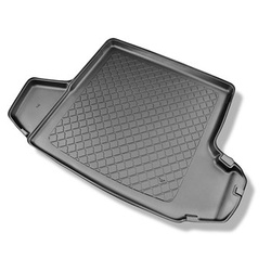Gulvmåtte til bagagerum Skoda Octavia III 5E Stationcar (05.2013-05.2020) - øverste bagagerum (ens tærskelværdi); med højre og venstre (fjernbare) fordybninger