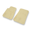 Velour gulvmåtter til Chevrolet Camaro V Coupé, Cabriolet (2009-2015) - beige