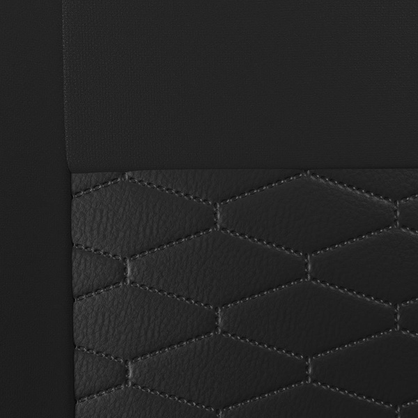 Universelle sædebetræk til biler til Opel Agila A, B (2000-2014) - Typ 3 (svart)