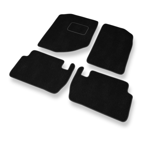 Velour gulvmåtter til Dodge Durango II SUV (2004-2009) - sort
