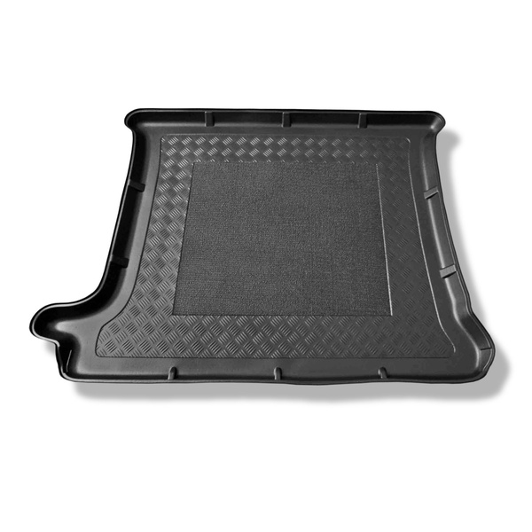 Gulvmåtte til bagagerum Opel Vivaro A Vogn (09.2001-08.2014) - Personbil version (Stationcar/tour); bag tredje sæderække; ekstra aircondition; L2 (lang akselafstand)