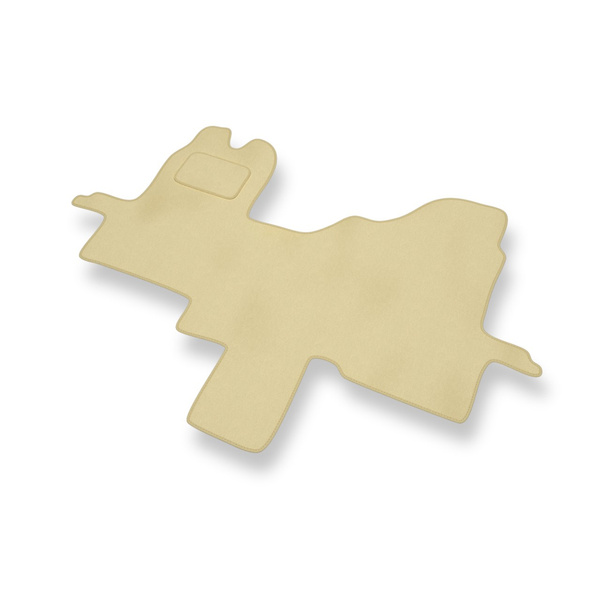 Velour gulvmåtter til Ford Transit VII Varevogn (2006-2013) - beige