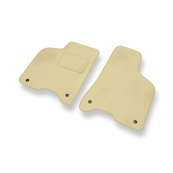 Velour gulvmåtter til Volkswagen Lupo I Hatchback (1998-2005) - beige