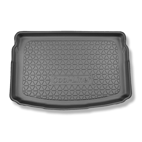 Gulvmåtte til bagagerum Kia Rio IV YB Hatchback (02.2017-....) - nederste bagagerum; Ikke til Mild Hybrid version