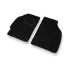 Velour gulvmåtter til Fiat Punto II Hatchback, Varevogn (1999-2011) - sort