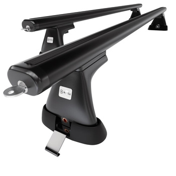 Tagbagagebærer til bil Toyota RAV4 mk II SUV (2000-2005) - sort bagagebærer til 