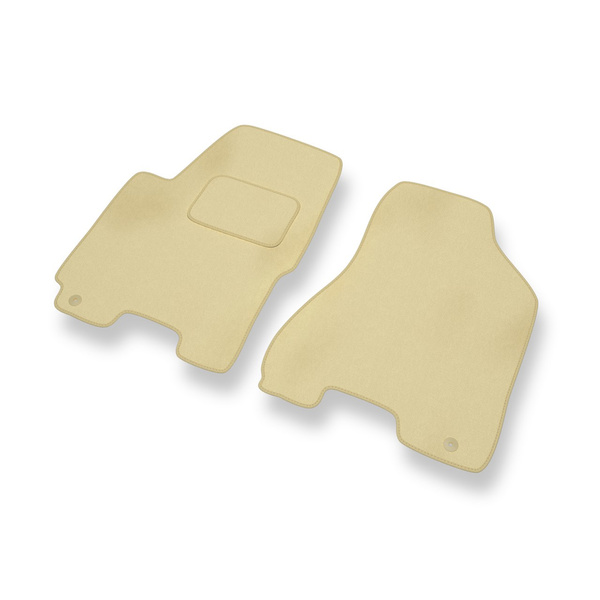 Velour gulvmåtter til Kia Sportage II SUV (2004-2010) - beige