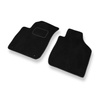 Velour gulvmåtter til Kia Rio I Stationcar, Sedan (2000-2005) - sort