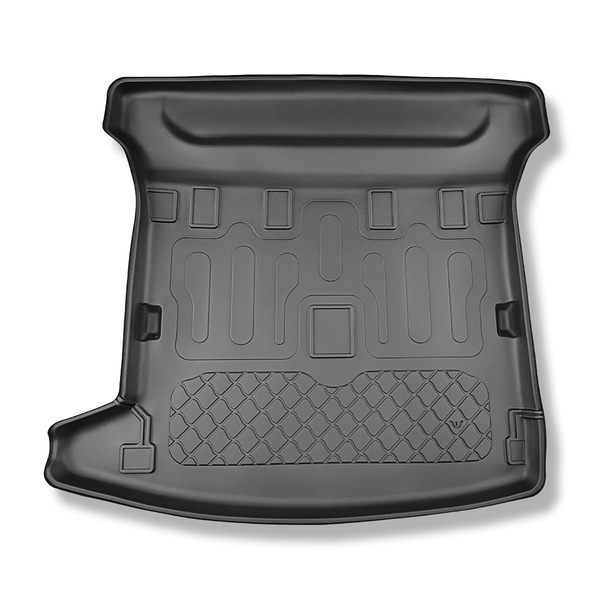 Gulvmåtte til bagagerum Dacia Jogger Stationcar (03.2022-....) - 5/7 sæder (mulighed for at skære huller til sæder i tredje række)