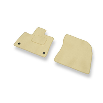 Velour gulvmåtter til Citroen Berlingo III Varevogn (2019-....) - beige