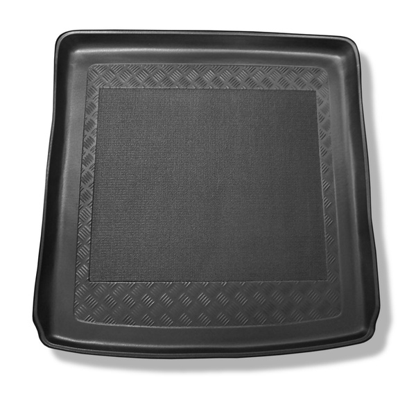 Gulvmåtte til bagagerum Skoda Octavia IV Stationcar (06.2020-....) - øverste bagagerum; multifunktionelt gulv i højeste position; Også til Plug-in Hybrid versionen