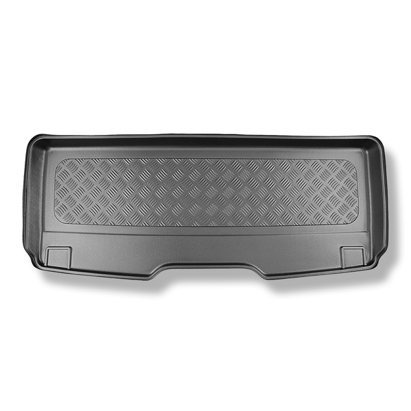 Gulvmåtte til bagagerum Volkswagen Multivan T7 Varevogn (10.2021-....) - Kort akselafstand; bag tredje sæderække; Også til eHybrid PHEV versionen