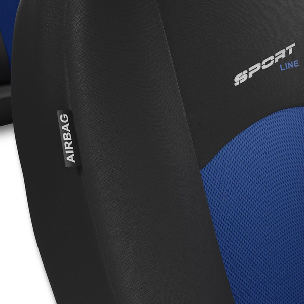 Universelle sædebetræk til biler til Kia Ceed I, II, III (2006-....) - blå