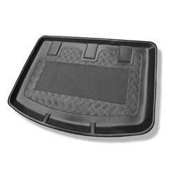 Gulvmåtte til bagagerum Kia Rio III UB Hatchback (08.2011-01.2017) - øverste bagagerum; XL med opbevaringsplads
