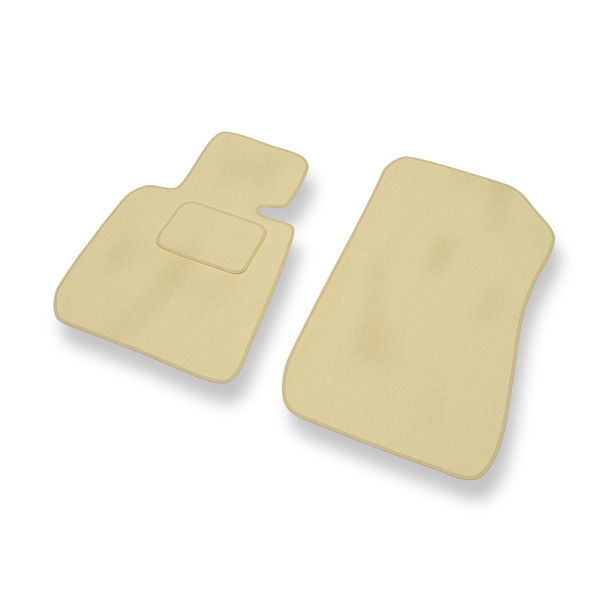 Velour gulvmåtter til BMW 3-serie M3 IV E93 Cabriolet (2007-2013) - beige