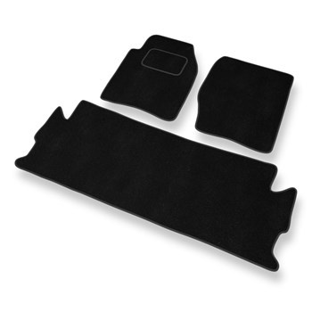 Velour gulvmåtter til Land Rover Discovery II SUV (1998-2004) - sort