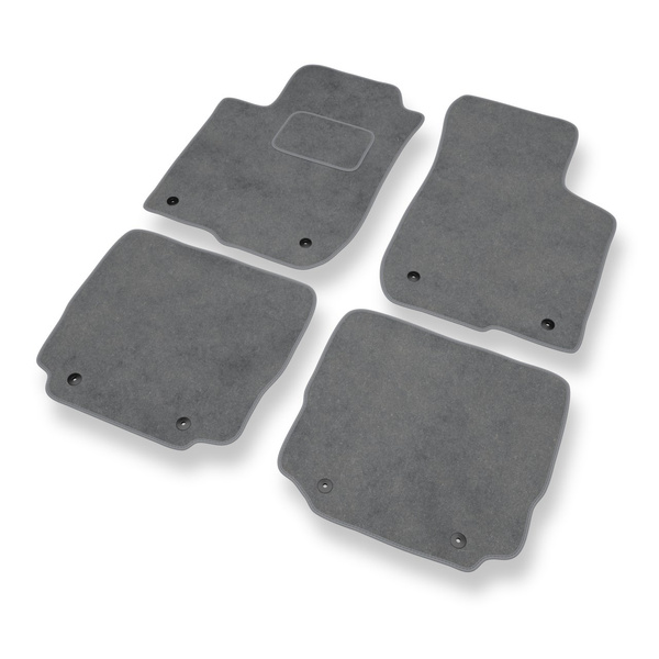 Velour gulvmåtter til Audi A3 I 8L Hatchback (1996-2003) - grå