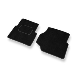 Velour gulvmåtter til Land Rover Defender II SUV (1990-2007) - sort