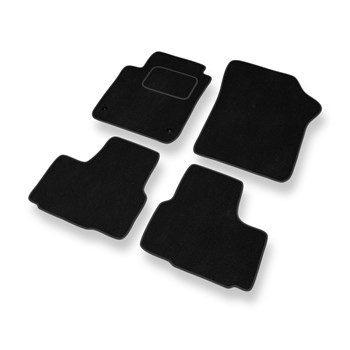 Velour gulvmåtter til Volkswagen up! I Hatchback (2011-2022) - sort