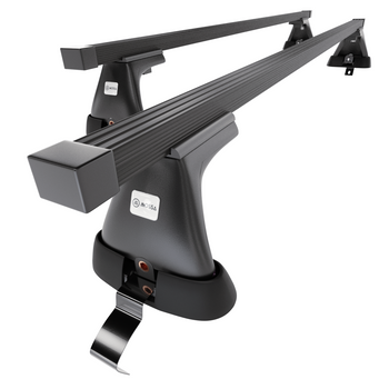 Tagbagagebærer til bil Volkswagen Passat B8 Sedan (2015-2023) - sort bagagebærer