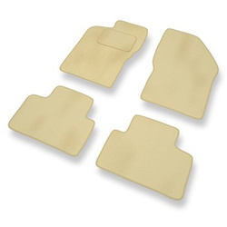 Velour gulvmåtter til Alfa Romeo 147 Hatchback (2000-2010) - beige