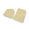 Velour gulvmåtter til Renault Vel Satis Hatchback (2001-2009) - beige