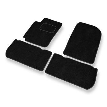 Velour gulvmåtter til Citroen Xsara Picasso Minivan (1999-2011) - sort