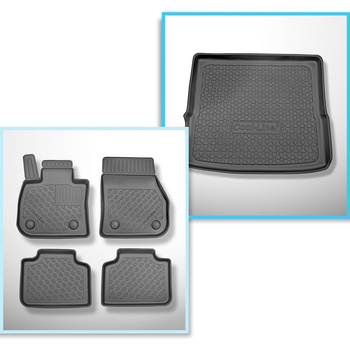 Bagagerumsmåtte og bilmåttesæt TPE PREMIUM skræddersyet til: BMW X1 F48, U11 SUV