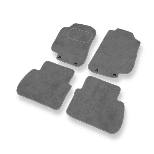 Velour gulvmåtter til Saab 9-5 I Stationcar, Sedan (1997-2010) - grå