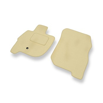 Velour gulvmåtter til Mitsubishi Galant IX Sedan (2006-2012) - beige