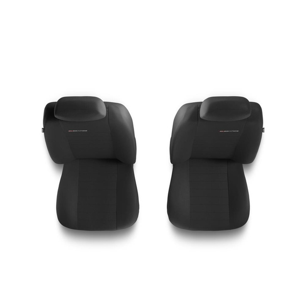 Universelle sædebetræk til biler til Mitsubishi Colt V, VI, VII, VIII (1996-....) - Typ 4 (grå)