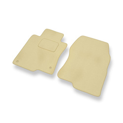 Velour gulvmåtter til Honda Accord VIII Coupé, Sedan, Tourer (2008-2016) - beige