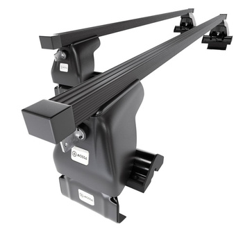 Tagbagagebærer til bil Peugeot 1007 Minivan (2005-2009) - sort bagagebærer til t