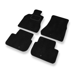Velour gulvmåtter til Lexus GS II Sedan (1997-2004) - sort