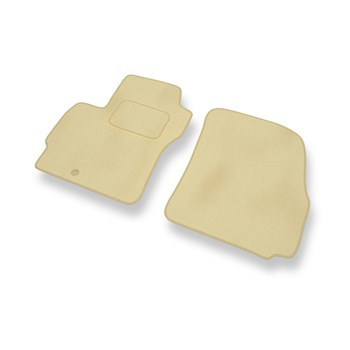Velour gulvmåtter til Mazda 5 I Minivan (2006-2010) - beige