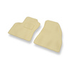 Velour gulvmåtter til Citroen Nemo Varevogn (2007-2017) - beige