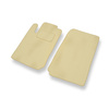 Velour gulvmåtter til Opel Vectra B Caravan, Hatchback, Sedan (1995-2002) - beige