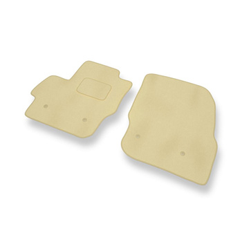 Velour gulvmåtter til Mazda 3 II Hatchback, Sedan (2009-2014) - beige