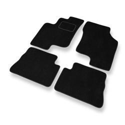 Velour gulvmåtter til Hyundai Getz Hatchback (2002-2008) - sort