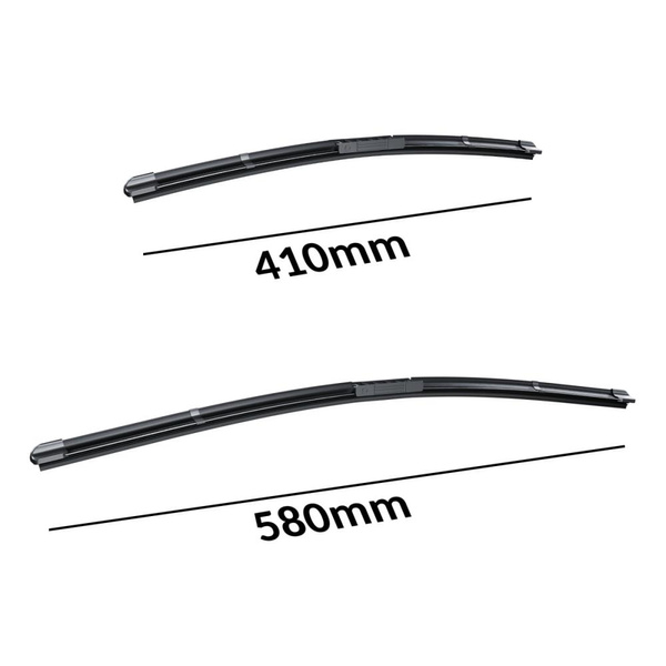 Vinduesviskere til forruden til Fiat Punto I Hatchback, Cabriolet, Varevogn (08.1993-08.1999) - Flad viskerblade