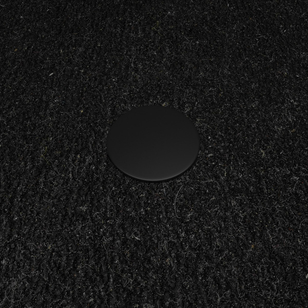 Velour gulvmåtter til Smart Fortwo III Hatchback, Cabriolet (2014-2023) - sort