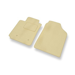 Velour gulvmåtter til Toyota Corolla IX Hatchback, Stationcar, Sedan (2001-2009) - beige