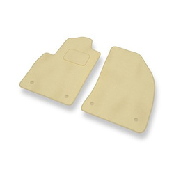 Velour gulvmåtter til Mazda 2 I Hatchback (2003-2007) - beige