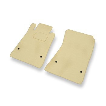 Velour gulvmåtter til Mercedes-Benz SLK R171 Roadster (2004-2011) - beige