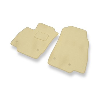 Velour gulvmåtter til Ford B-MAX Minivan (2012-2017) - beige